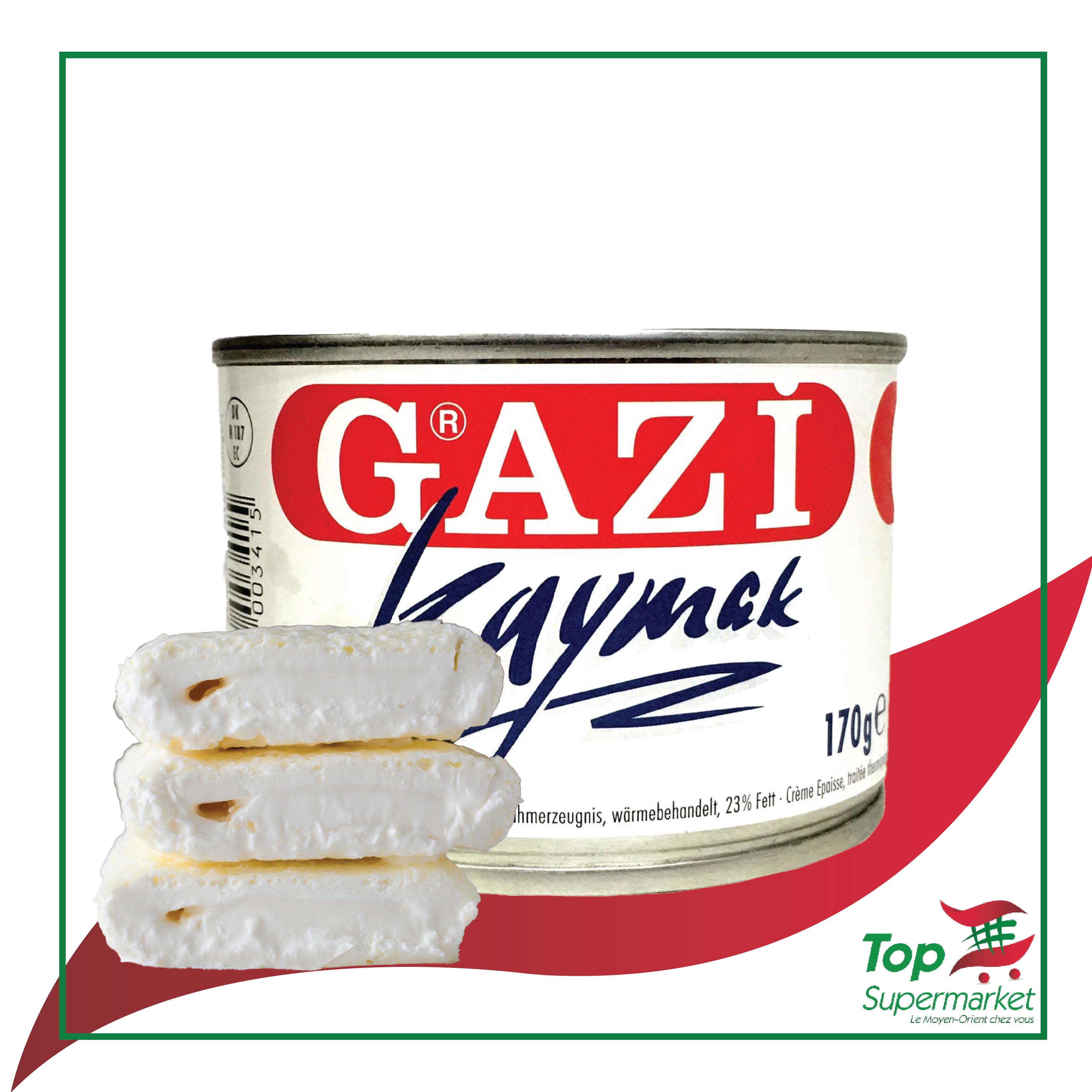 Gazi Crème Fraîche (Kaymak) (TIN) 155gr